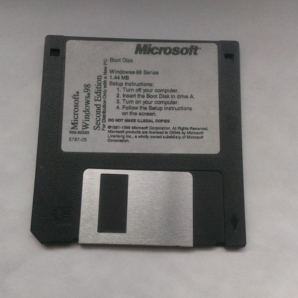 Windows 98 boot disk iso image